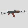 AKS-74 Low Poly