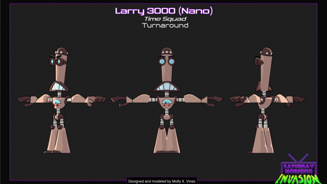 Larry 3000 Nano Model (.blend file)