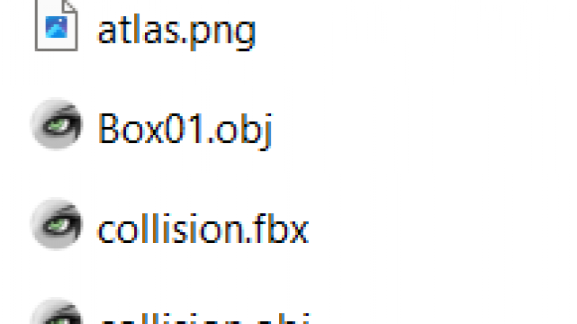 Collision Mesh Test Files - Example assets for importing collision models