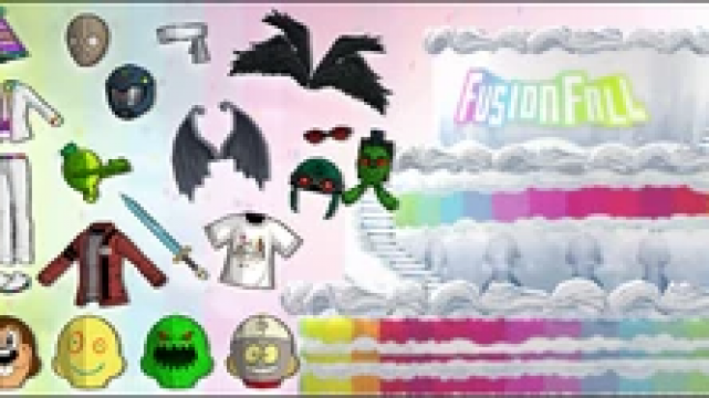 FusionFall Retro Birthday Bash Cache Assets 2019-01-09 (GIANT CAKE!)