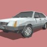 Low-poly VAZ 2109