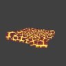 Magma pool - Ancient lesser fire elemental