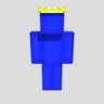 rainbow friends blue out of minecraft