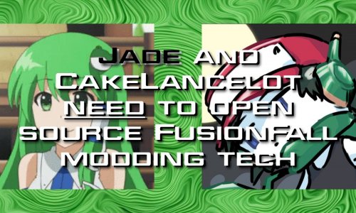 Jade and CakeLancelot need to open source FusionFall animation tech!