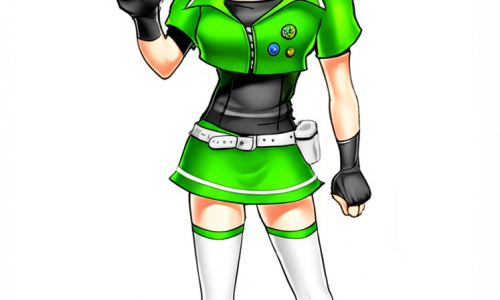 Virt's Buttercup Fullbody (Colorized)