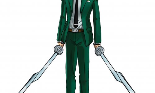 FusionFall Styled Agent Six Art from Generator Rex