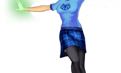 FusionFall Omniverse Gwen Artwork by TOM