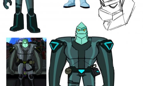 fusionfall inspired chromastone sketch