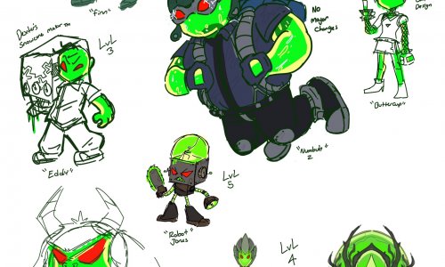 Various fusion doodles