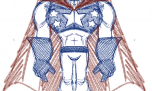Major Glory Sketch