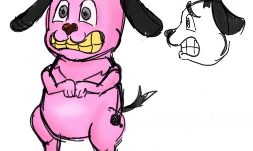 Courage Digital Sketch