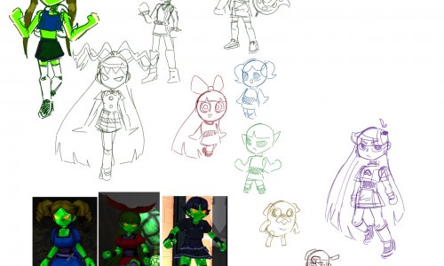 Powerpuff Girls PPG Fusion Sketch