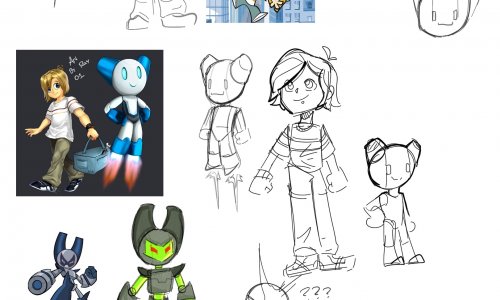 FusionFall Robot Concepts