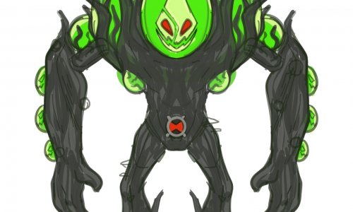 FusionFall Ultimate Swampfire Art Concept