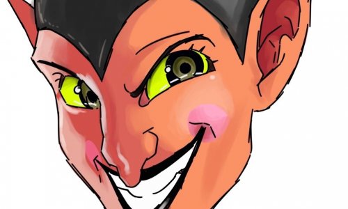 FusionFall Him Art Sketch PPG