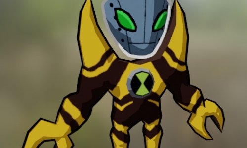 FusionFall Ben 10 Lodestar nano