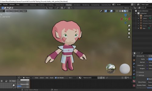 FusionFall Aelita nano