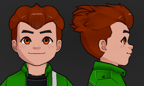 FusionFall Jimmy Jones NPC model