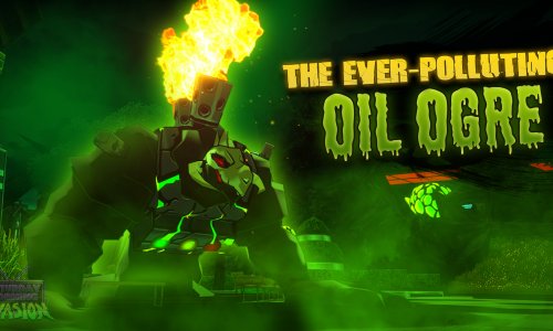 FusionFall Worlds Collide Oil Ogre