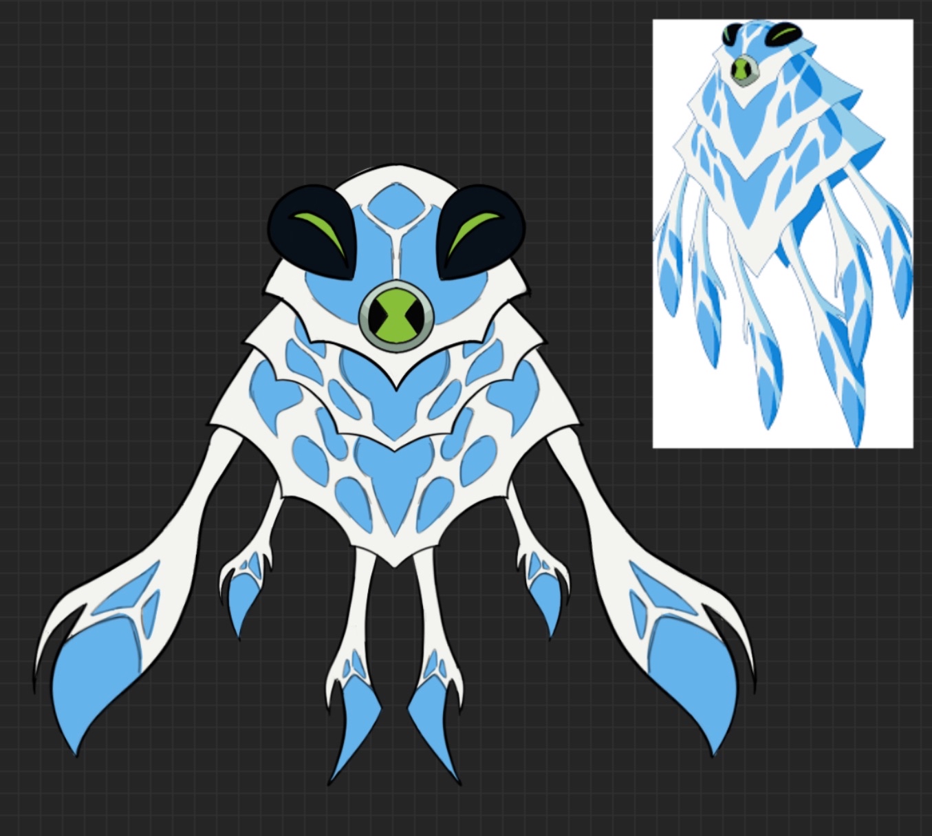 Ben 10 ampfibian nano concept