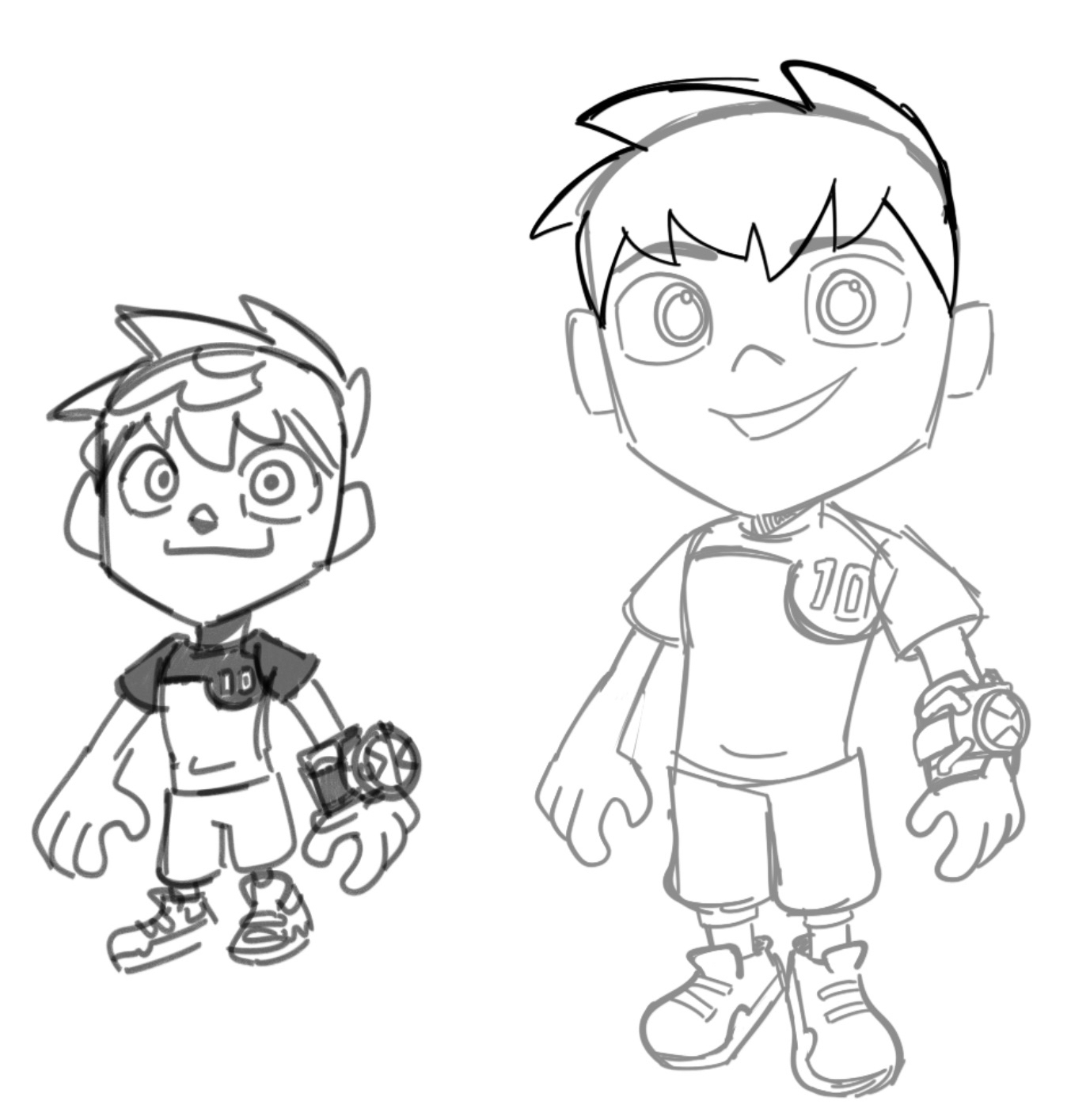 Ben 10 reboot fusionfall nano design