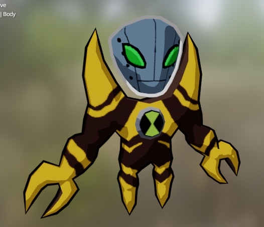 FusionFall Ben 10 Lodestar nano