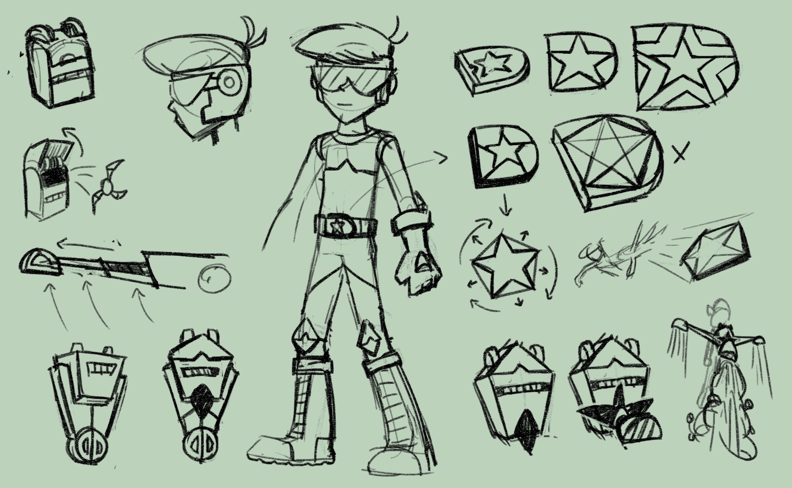 FusionFall Dextar outfit ideas