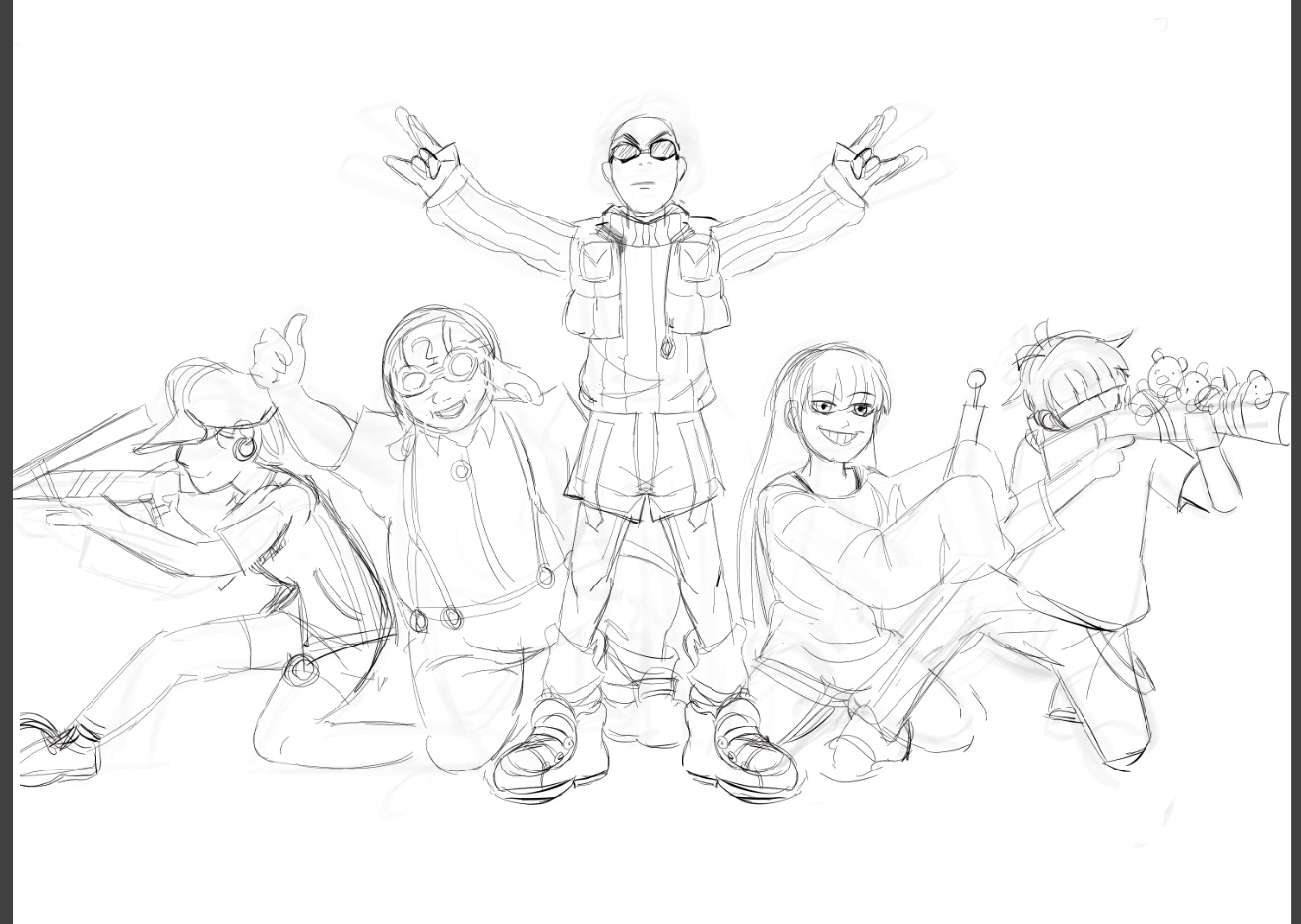 FusionFall Kids Next Door Sketch