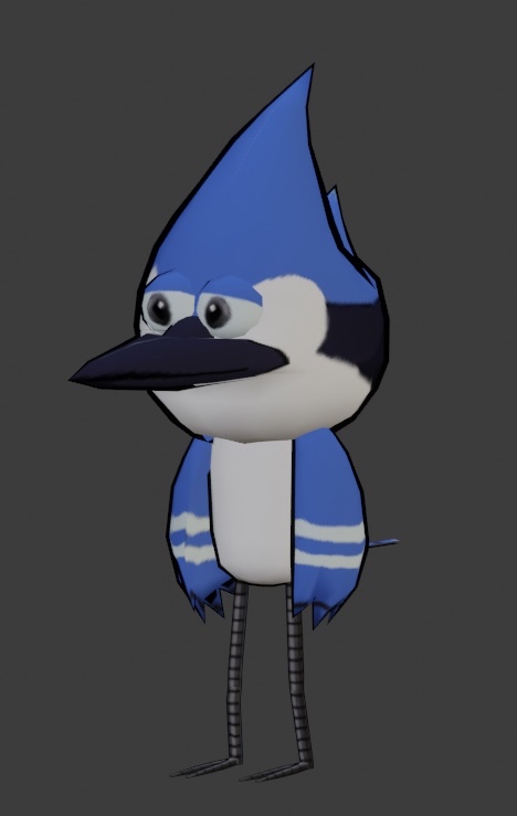 fusionfall mordecai nano