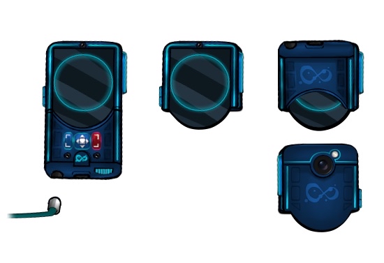 FusionFall NanoCom Cellphone Concept idea