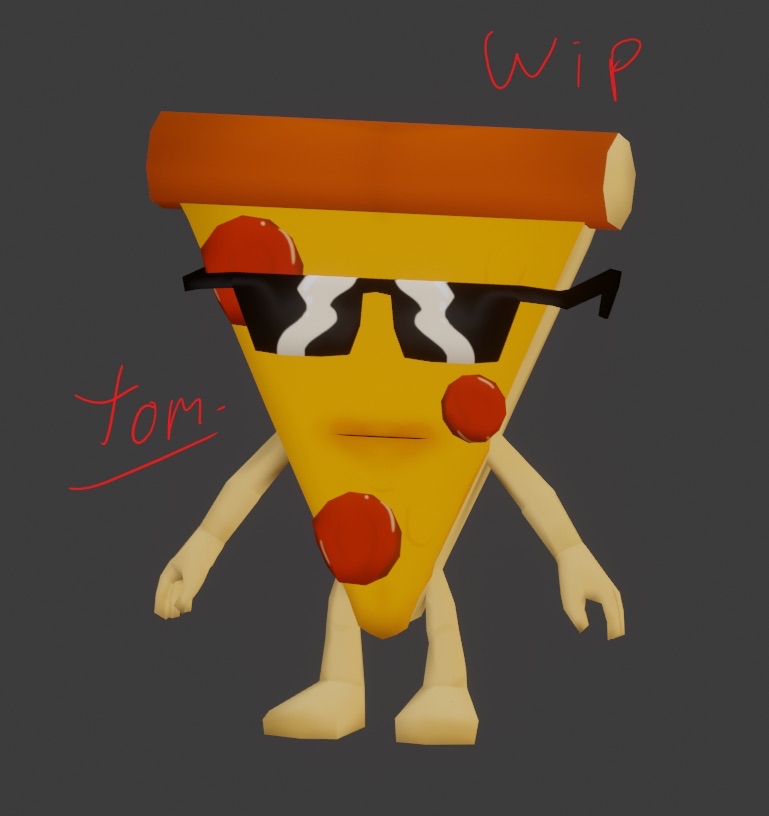 fusionfall pizza thing by tom