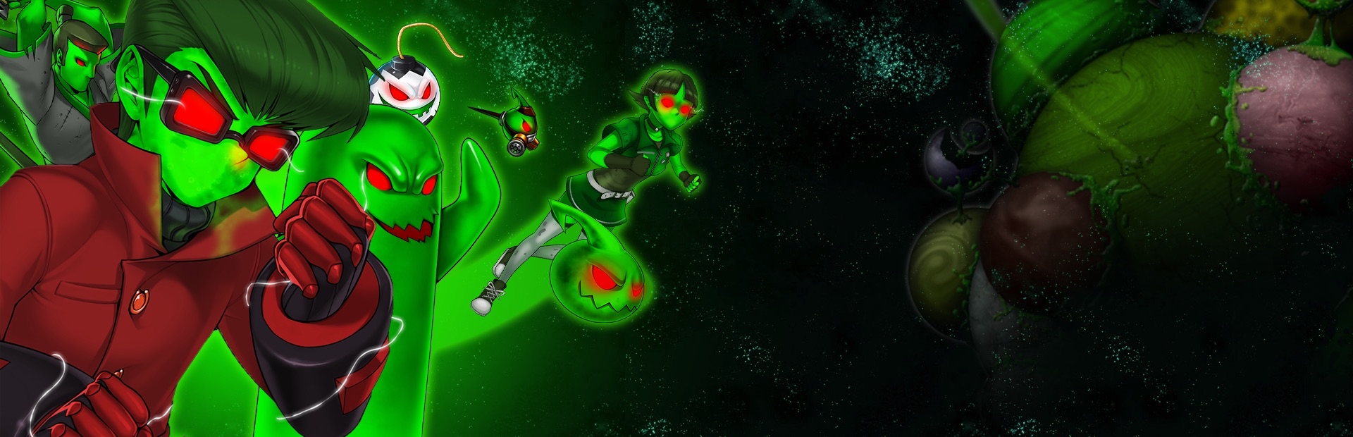 FusionFall Steam Background