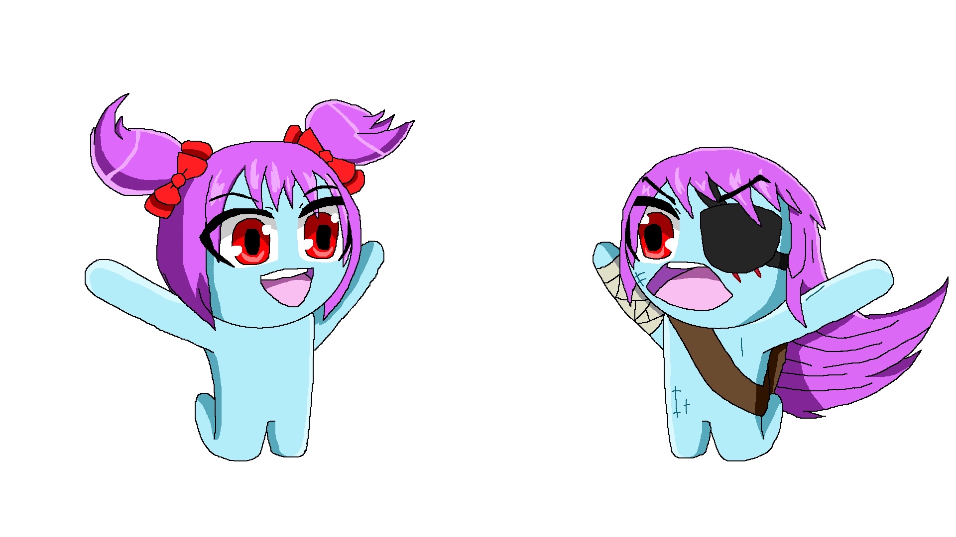 FusionFall Styled Anime Pibby Nano