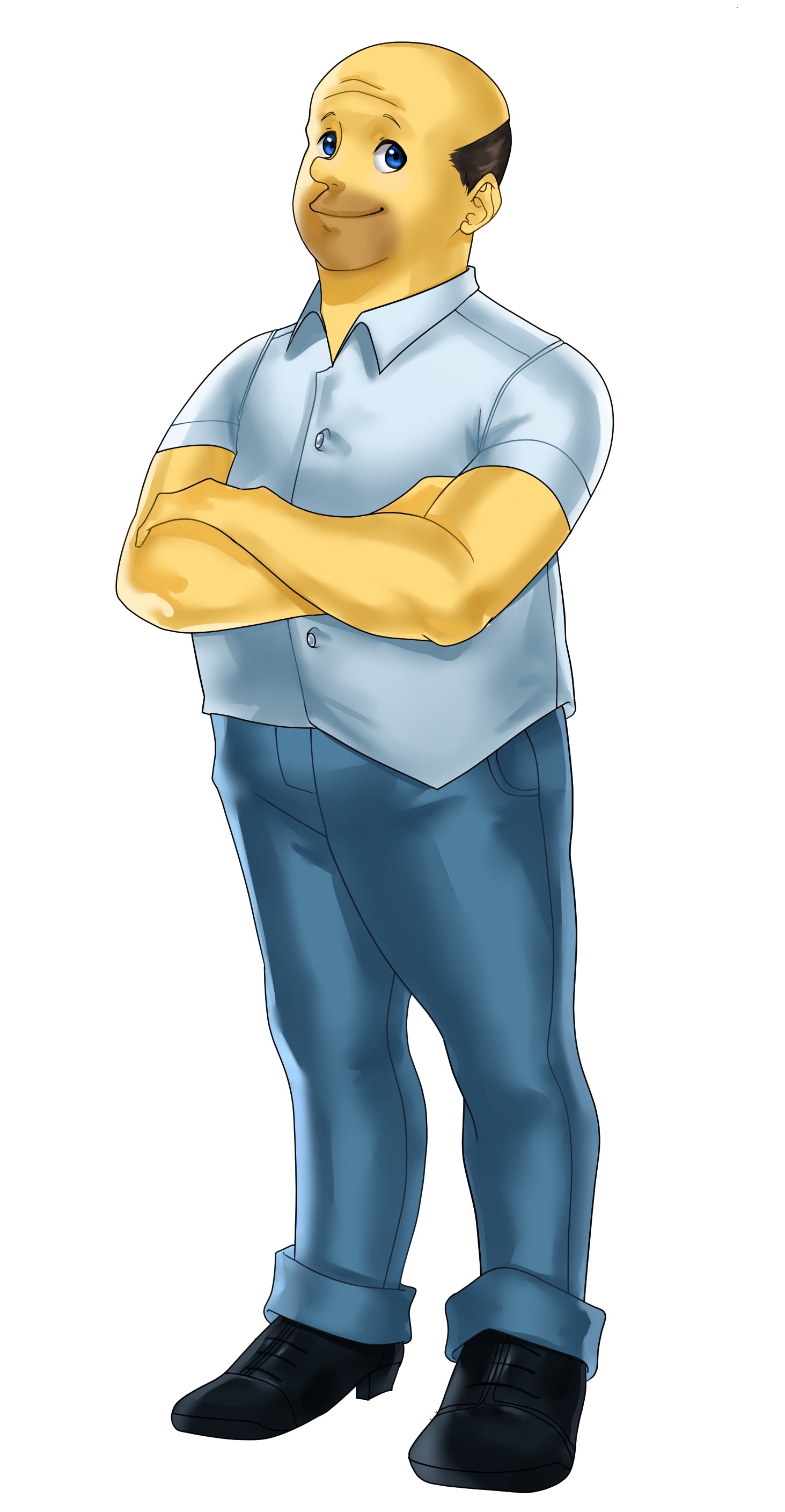 FusionFall Styled Homer Simpson