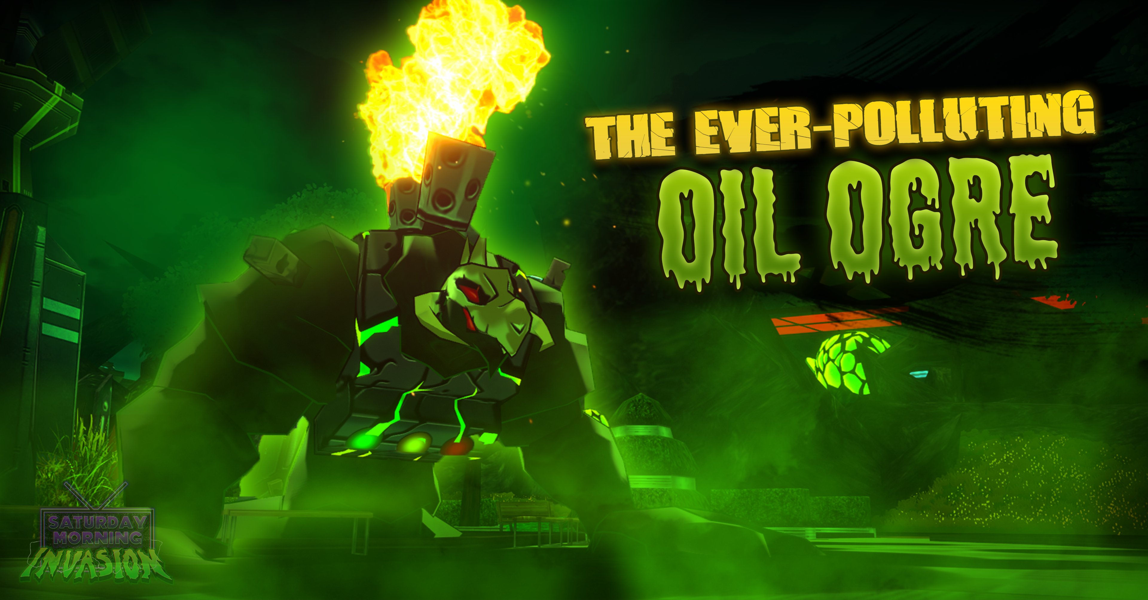 FusionFall Worlds Collide Oil Ogre