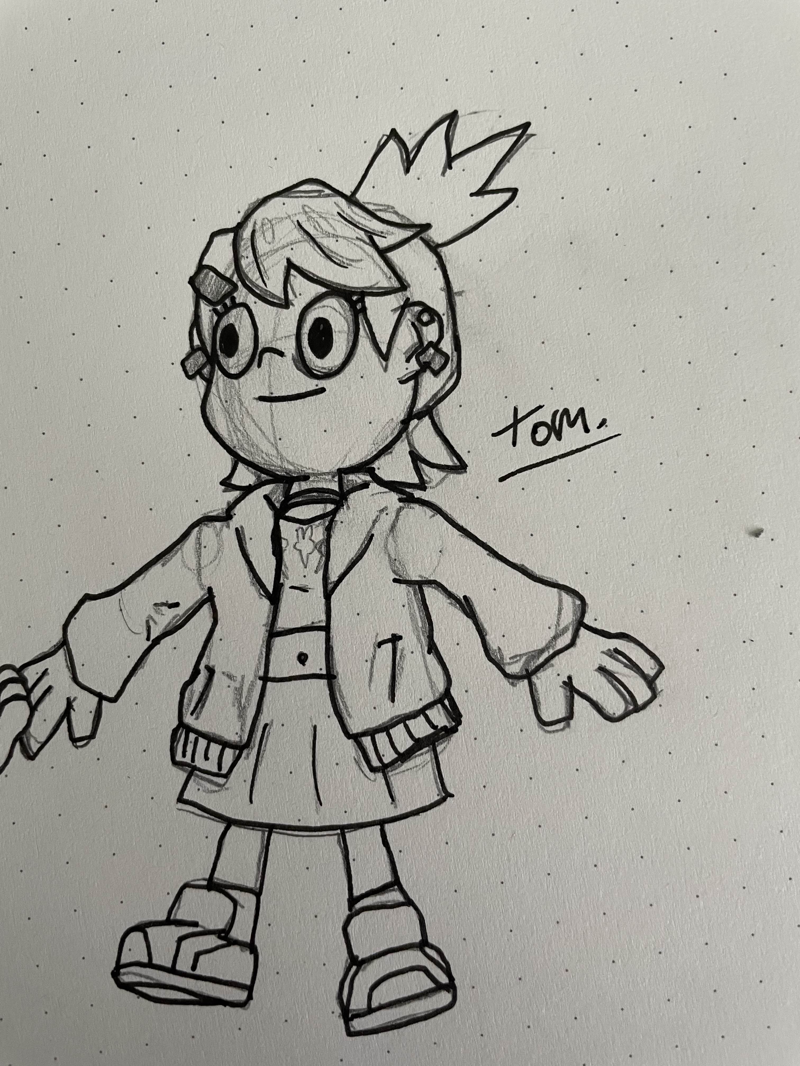 Nano Frankie Sketch Fosters Home