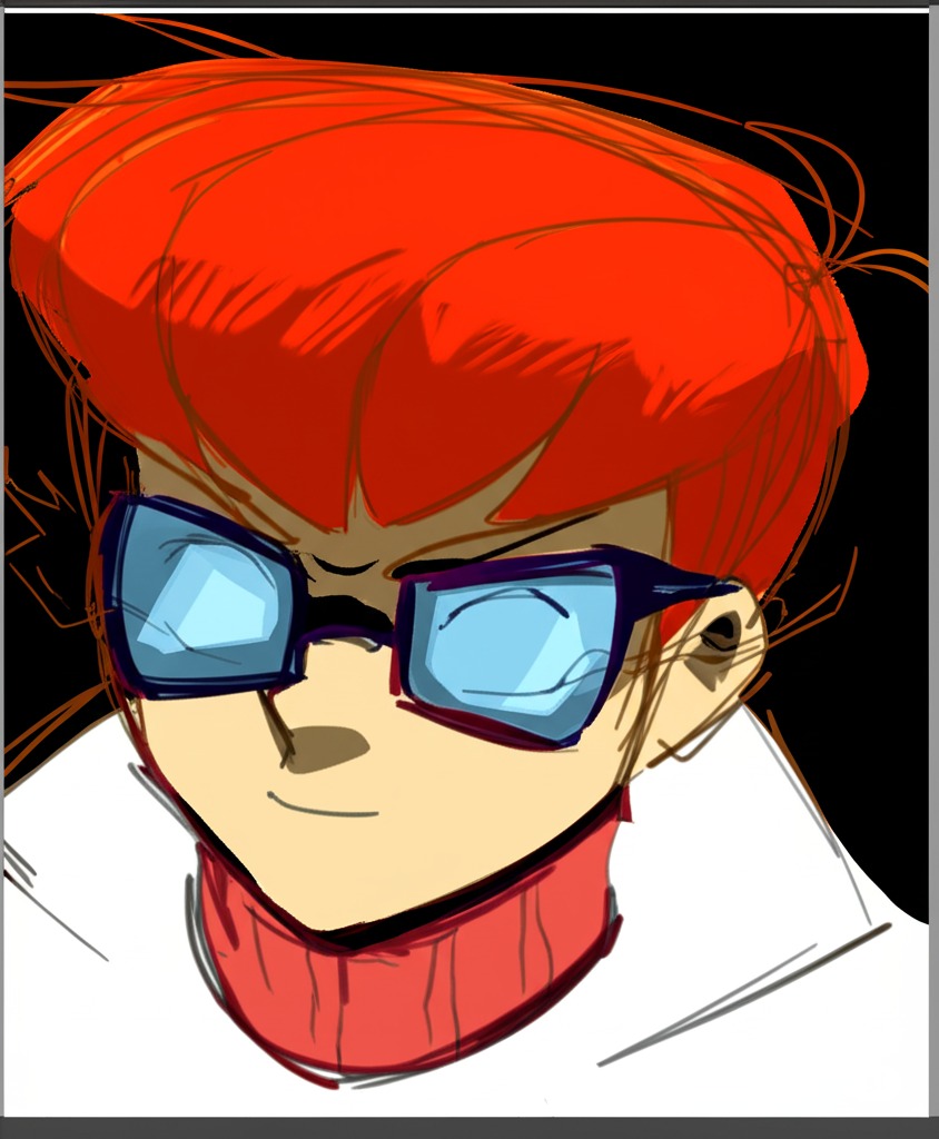 Virt Dexture Sketch (Colorized)